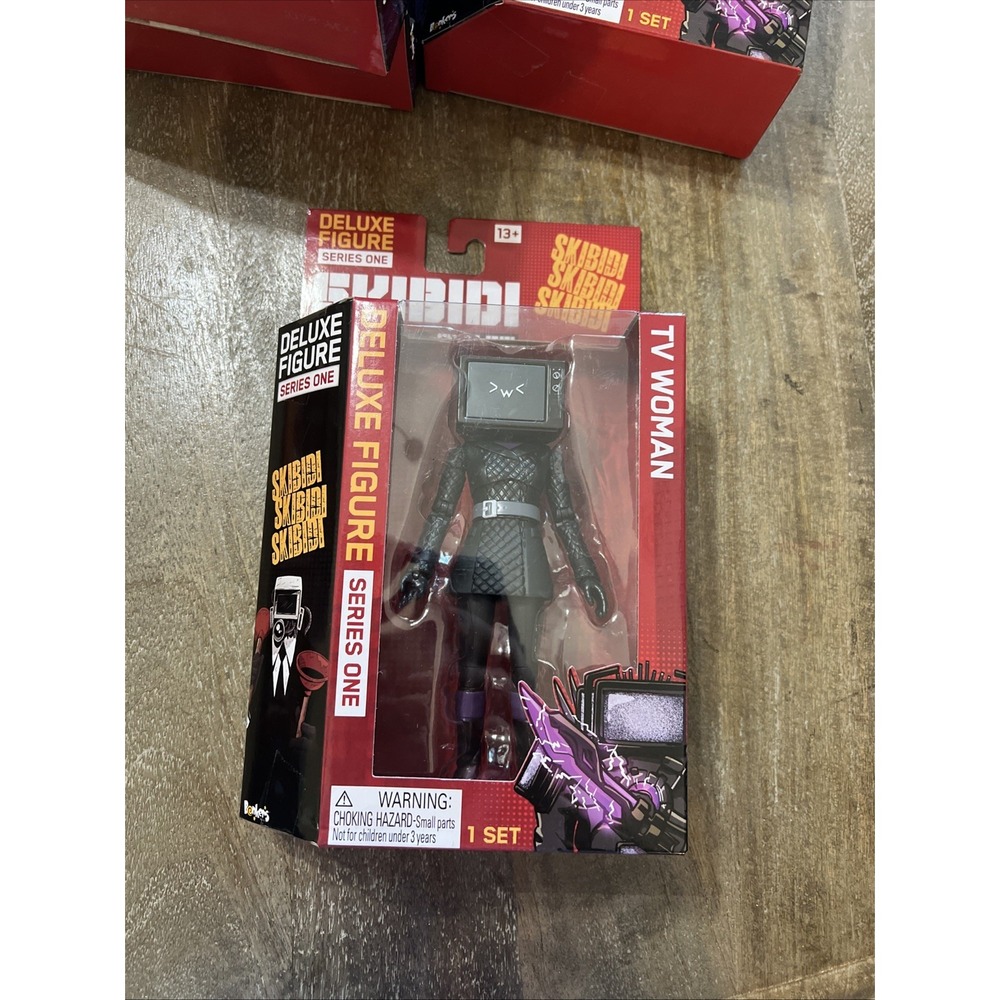 Skibidi Toilet TV Woman Deluxe Figure Series One Action Figure New in Box